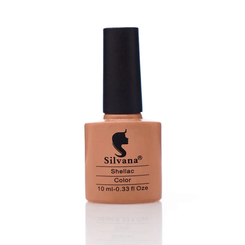 Изображение товара SILVANA Гель-лак Shellac Античная латунь 10 цветов стойкое покрытие для ногтей