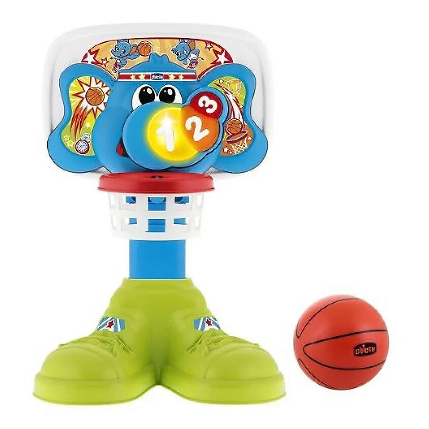 Изображение товара CHICCO Игровой набор Fit&Fun Basket League Баскетбольная лига, Мультиколор