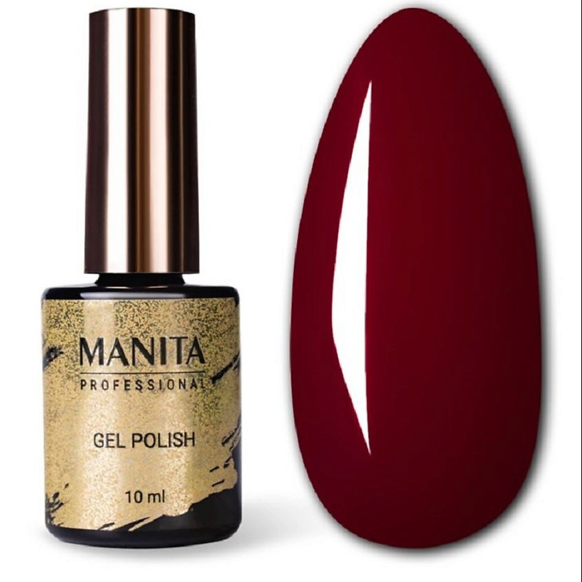 Изображение товара Гель-лак для ногтей MANITA CLASSIC 038 BURGUNDY RED стойкий и яркий