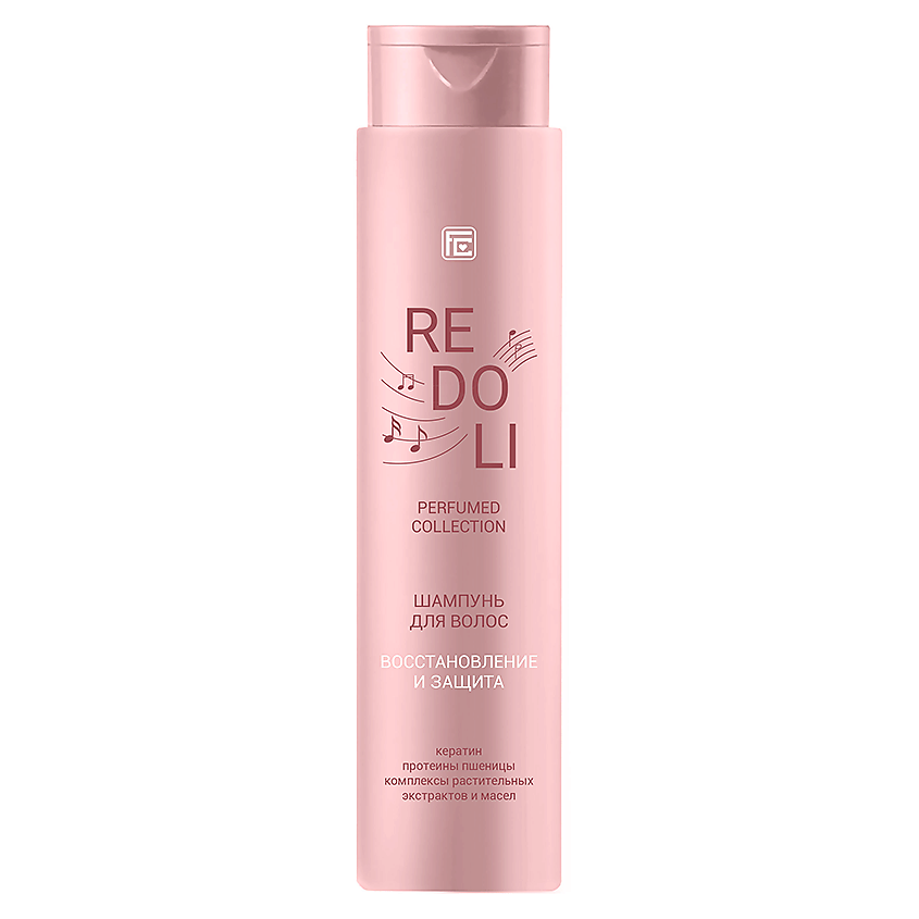 Изображение товара FAMILY COSMETICS Парфюмированный шампунь для волос "Восстановление и защита" серии REDOLI, 400 мл