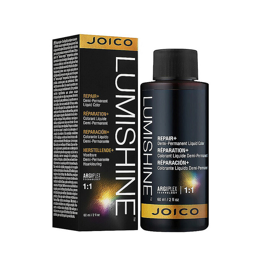 Изображение товара JOICO Полуперманентная жидкая краска для волос LumiShine Demi-Permanent Liquid 6NV