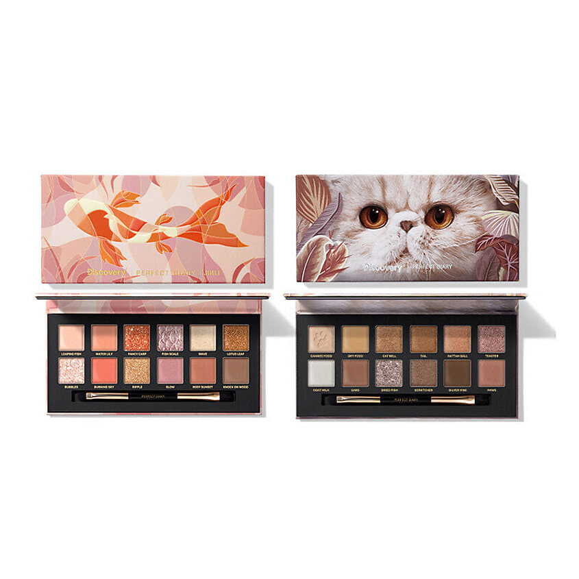 Изображение товара Perfect Diary Тіні для век Koi + cat мультиколор стійкий макіяж жіночі