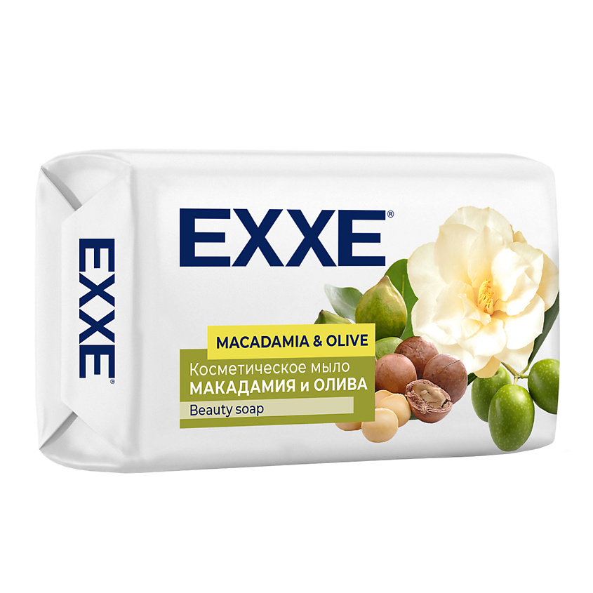 Изображение товара EXXE МЫЛО ТУАЛЕТНОЕ "МАКАДАМИЯ И ОЛИВА", 1 шт.