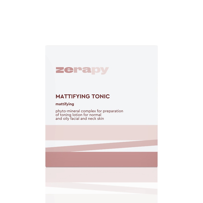 Изображение товара ZERAPY Матирующий тоник, фитоминеральный комплекс для приготовления лосьона, 10 шт.