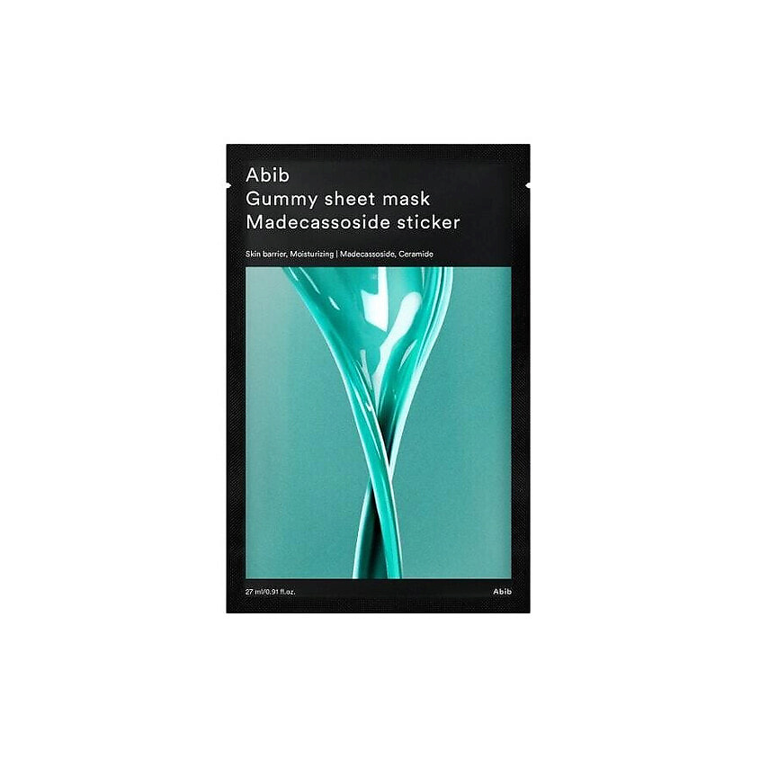Изображение товара ABIB Гидрогелевая маска Gummy Sheet Mask Madecassoside Sticker, 10 x 27 мл