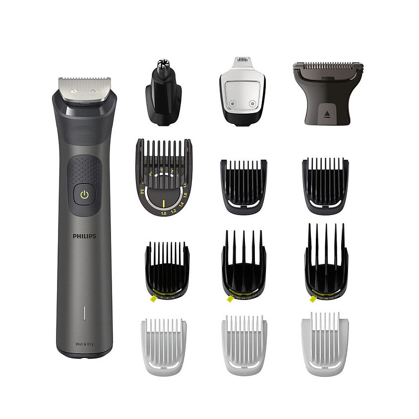 Изображение товара Многофункциональный мужской триммер PHILIPS MG7940/75 14 насадок влагозащита