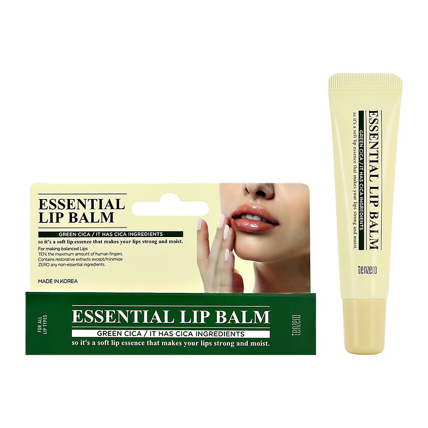 Изображение товара TENZERO Бальзам для губ с экстрактом центеллы азиатской, 9 г