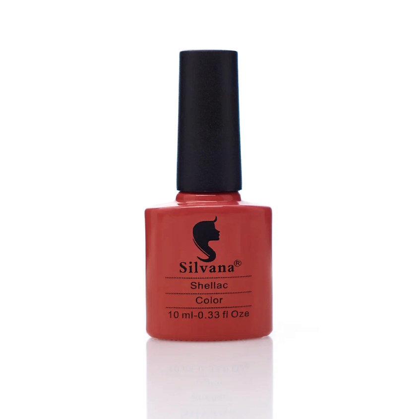 Изображение товара SILVANA Гель-лак для ногтей Shellac, Бордовый, 10 цвет