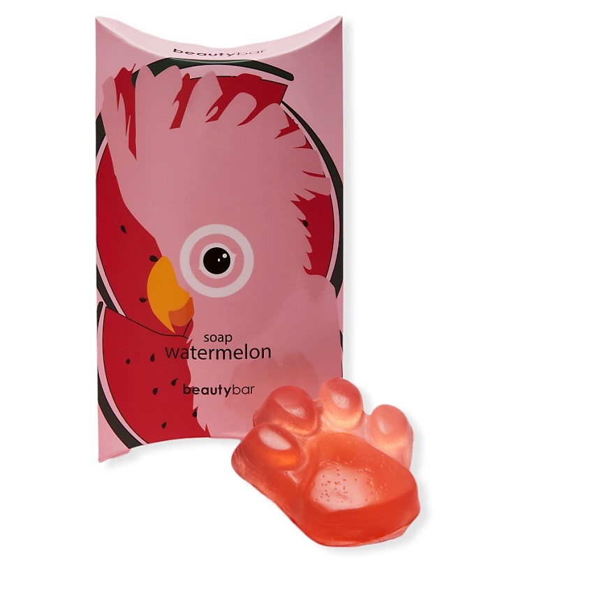Изображение товара BEAUTY BAR Конжаковое мыло для умывания с ароматом арбуза, 79 г