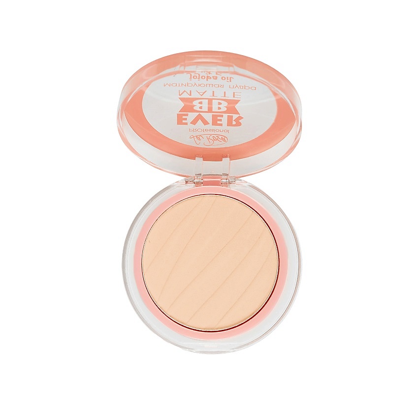 Изображение товара LA ROSA Компактная пудра"Ever Matte"с маслом жожоба и витамином Е, 102-мягкий бежевый