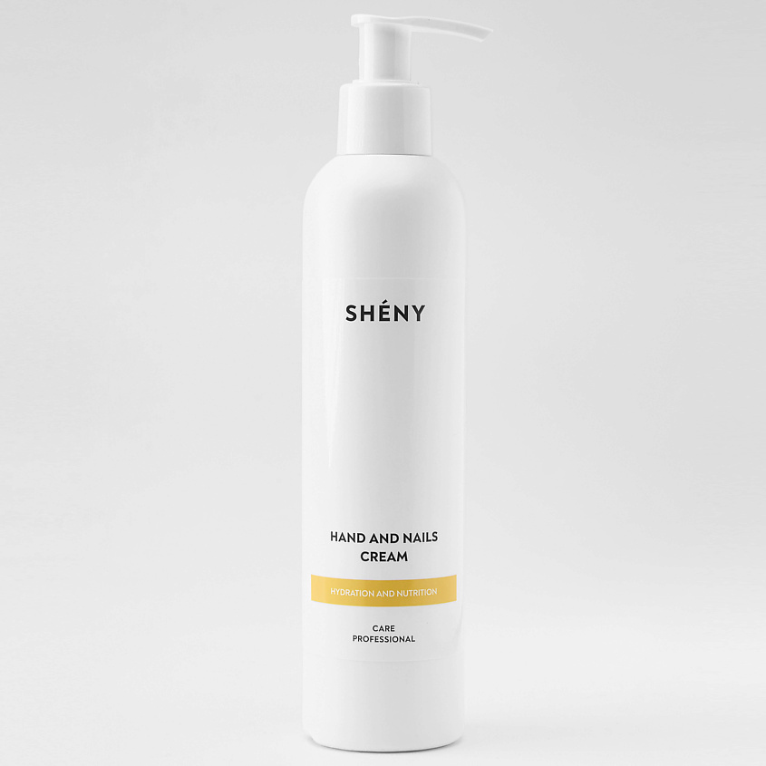 Изображение товара SHENY PROFESSIONAL Крем для рук и ногтей увлажняющий питательный с дозатором, 1 шт.