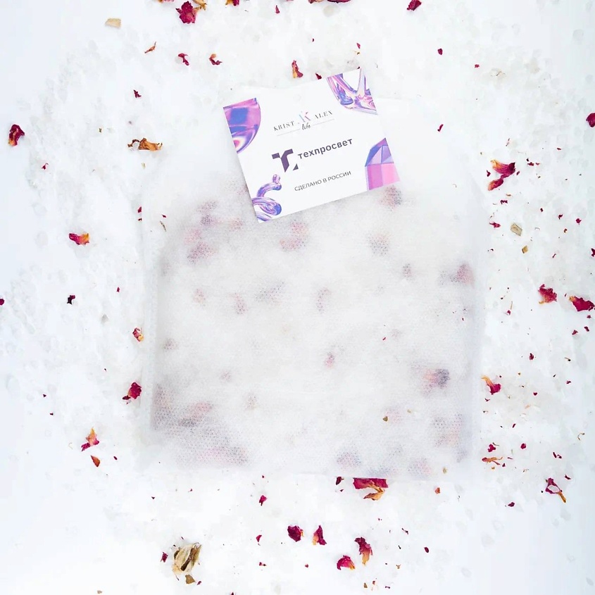 Изображение товара KRISTALEX LIFE Чайный пакетик для ванны "Спелая Вишня" соль для ванны, 200 грамм