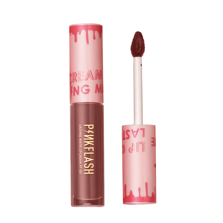 Изображение товара PINK FLASH Матовая жидкая помада для губ №PK05 Клубничный