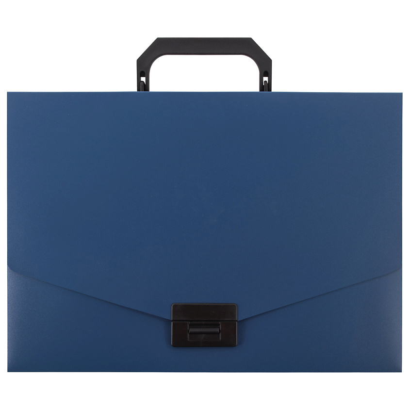 Изображение товара STAFF Портфель пластиковый А4, Синий
