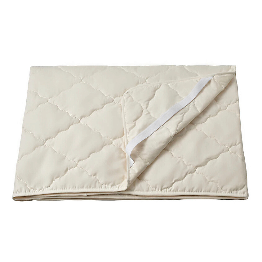 Изображение товара Наматрасник RÅDHUSVIN 90x200 см из натуральных материалов для комфорта и защиты кровати