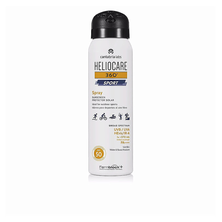 Изображение товара HELIOCARE Солнцезащитный спрей 360° Sport SPF50+ 100 мл водостойкий для активного отдыха