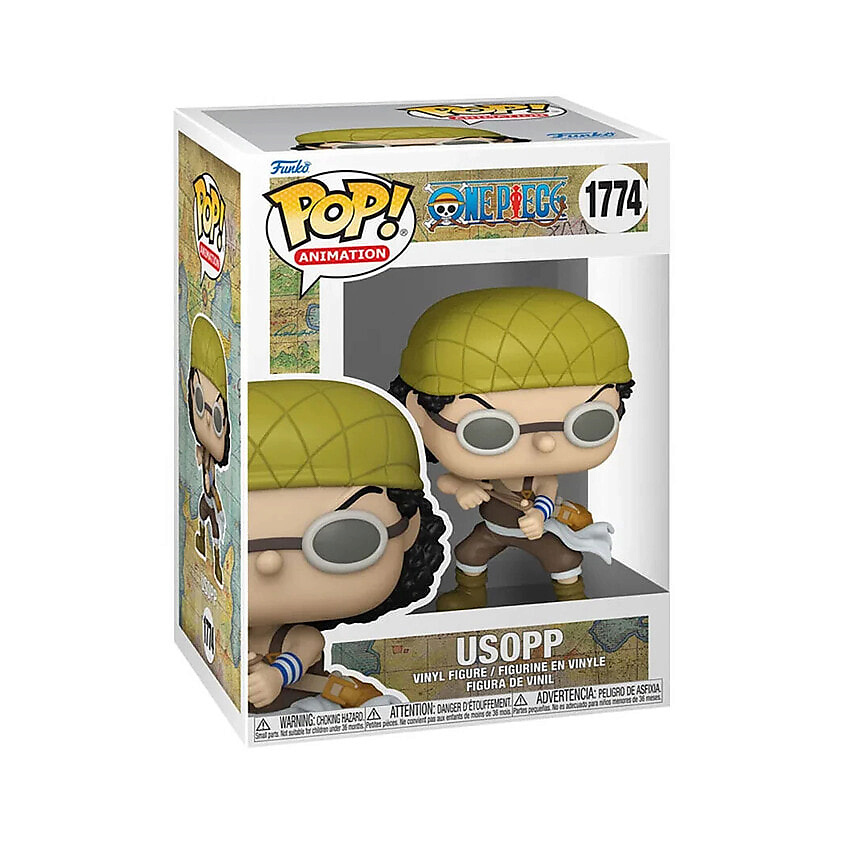 Изображение товара Фигурка Funko POP One Piece Usopp 9 см коллекционная мультфильм