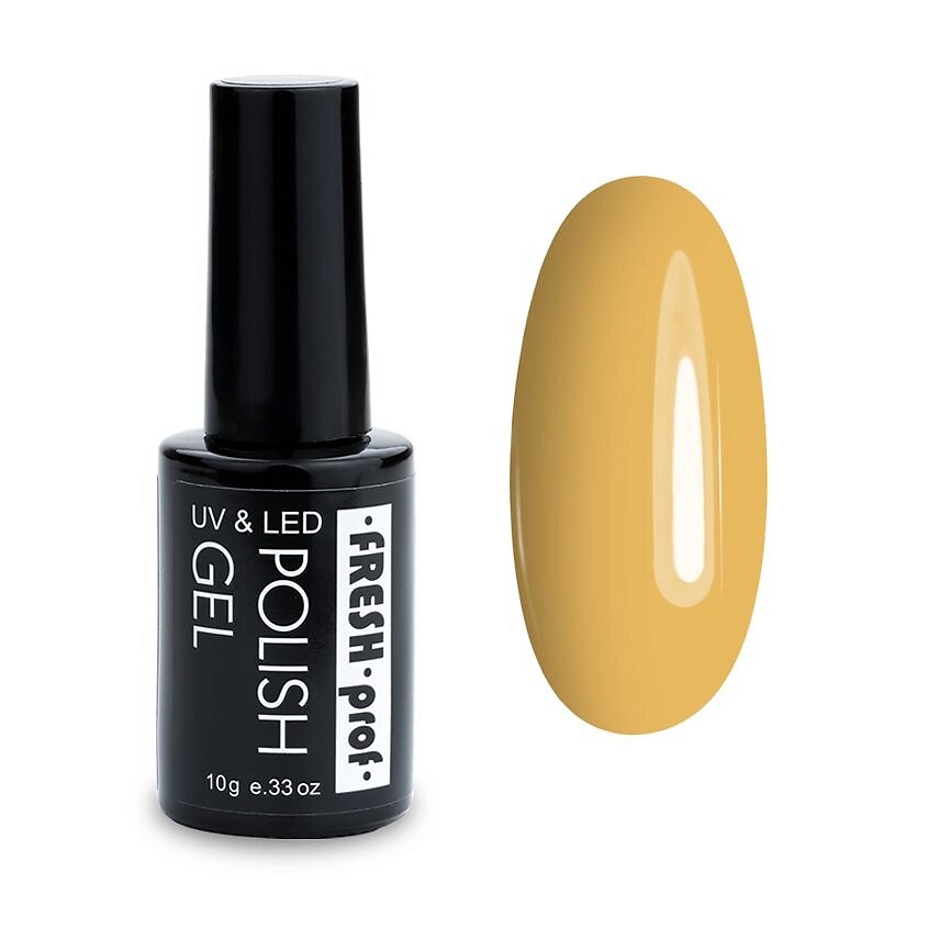 Изображение товара FRESH PROF Гель лак для ногтей Kapsula, №63 Желтый