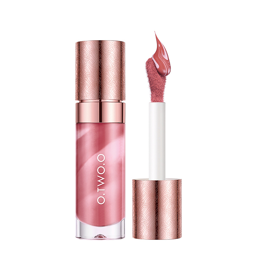 Изображение товара O.TWO.O Акварельные жидкие румяна Темно-розовые, HC002-06 Оранжево-розовые