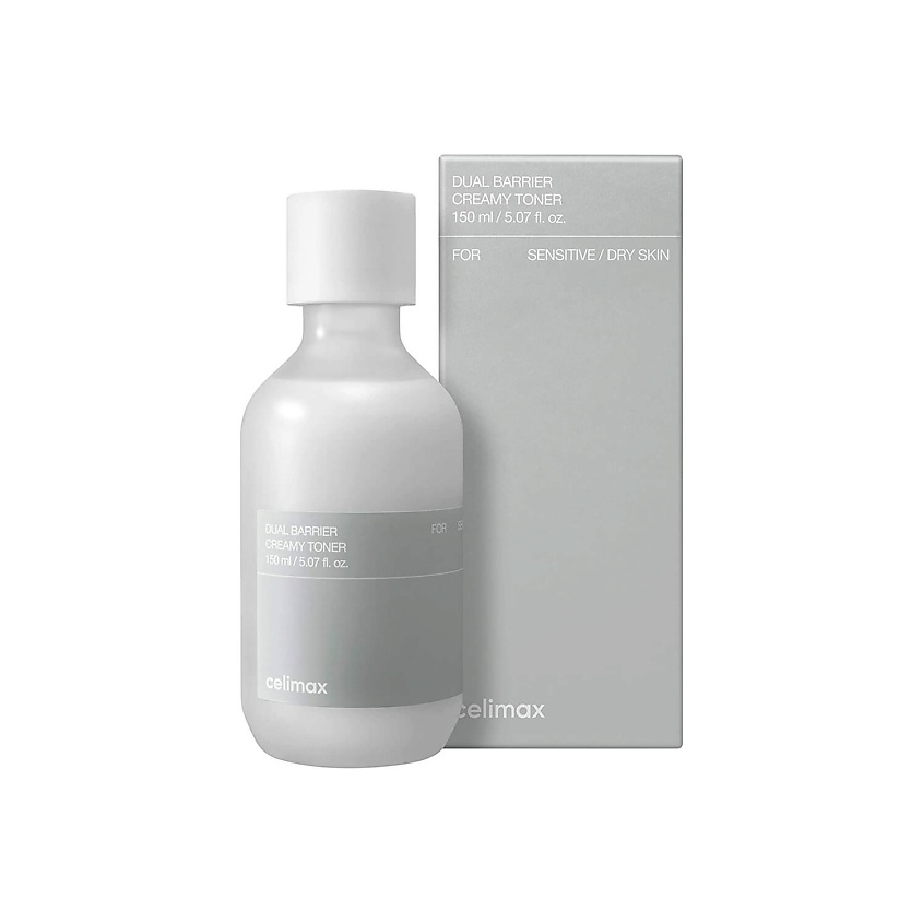 Изображение товара CELIMAX Кремовый тонер с церамидами Celimax Dual Barrier Creamy Toner, Церамиды
