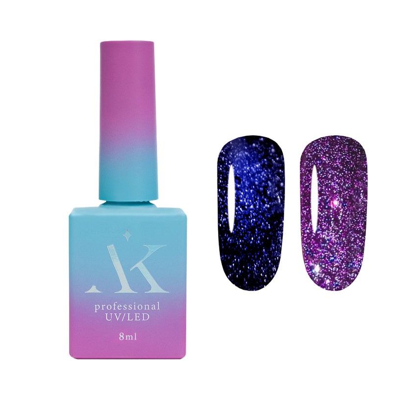 Изображение товара KRISTALEX LIFE Гель лак светоотражающий 1 (8 мл), фиолетовый