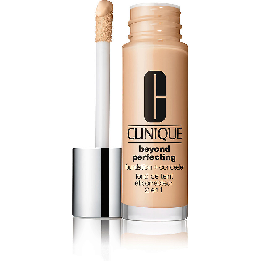 Изображение товара CLINIQUE Устойчивое тональное средство Beyond Perfecting Foundation and Concealer, CN 18 Cream Whip, 30 мл