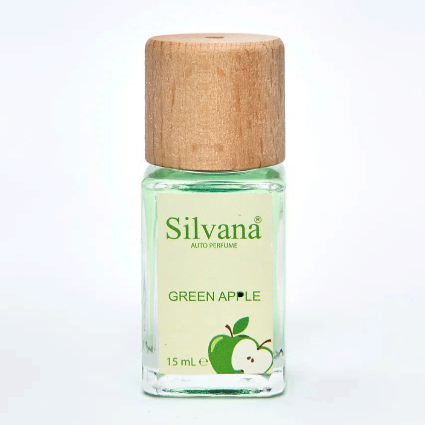 Изображение товара SILVANA Ароматизатор для авто "GREEN APPLE", 15 мл