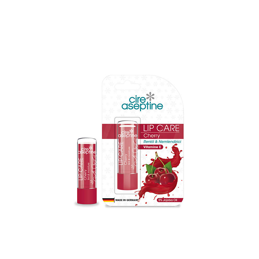 Изображение товара Крем-бальзам для губ с вишневым оттенком CIRE ASEPTINE Cherry Tinted Lip Care Balm 4.5 мл