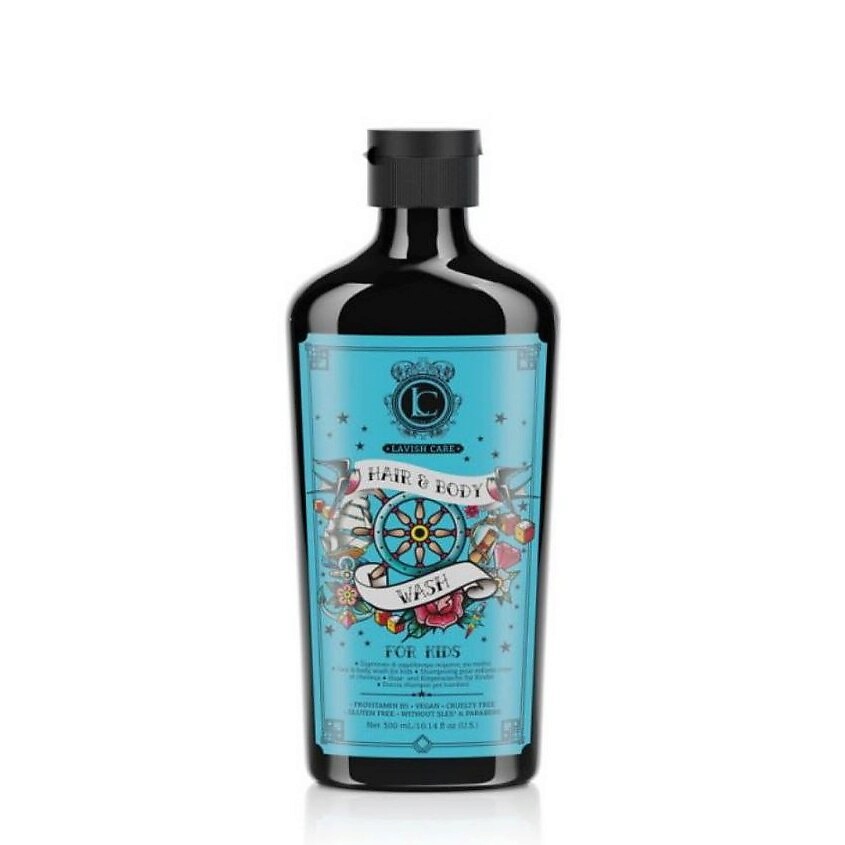 Изображение товара LAVISH CARE Детский шампунь 2 в1 для мытья волос и тела HAIR AND BODY WASH - KIDS, 300 мл