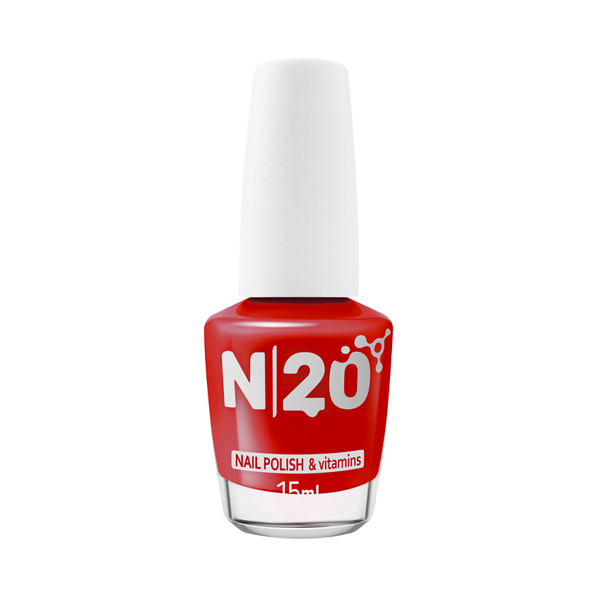 Изображение товара N20 Витаминный лак для ногтей "NAIL POLISH & vitamins", отеннок №01 Lipstick