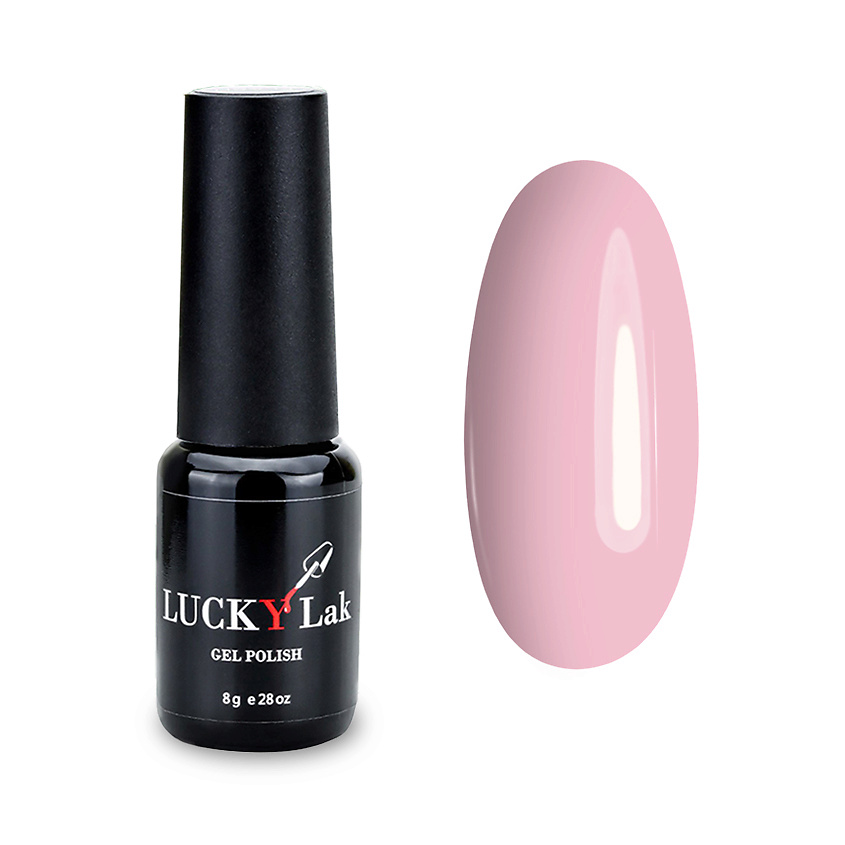 Изображение товара LUCKYLAK Гель лак Firstloue, №043 Розовый
