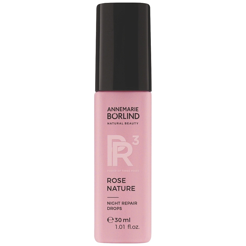 Изображение товара ANNEMARIE BORLIND Сыворотка для лица ночная восстанавливающая Rose Nature Night Repair Drops, 30 мл
