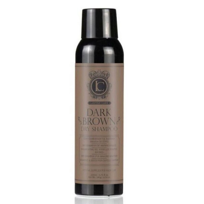 Изображение товара LAVISH CARE Сухой шампунь для темно-коричневых волос Dry Shampoo Dark Brown, 200 мл