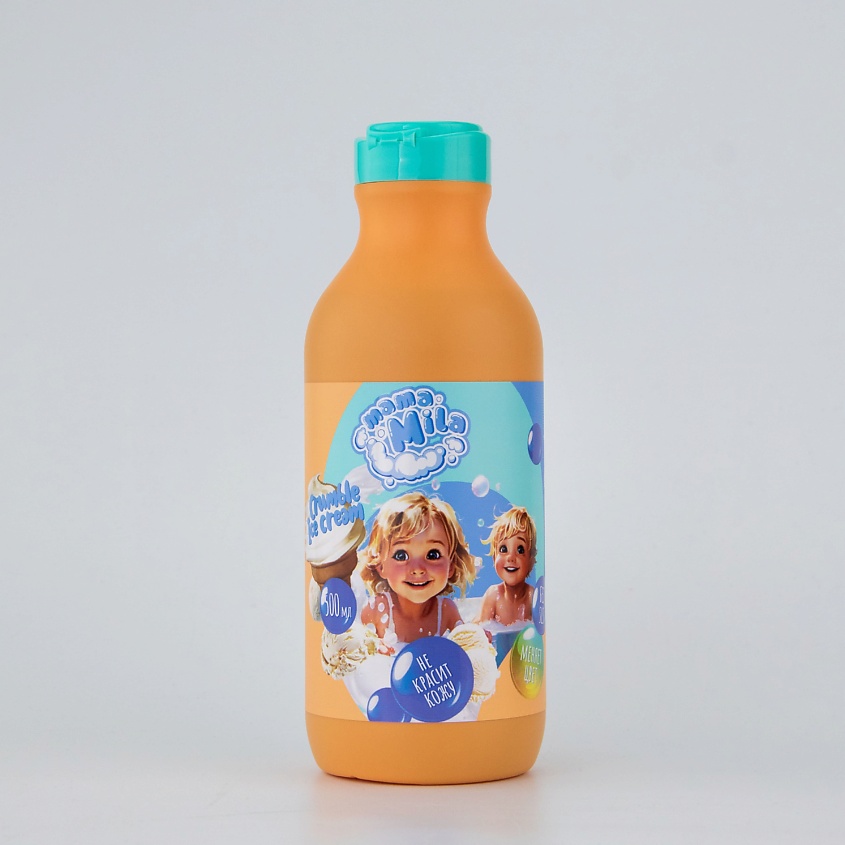 Изображение товара DELTA COSMETICS Пена для ванн детская меняющая цвет с ароматом сливочного мороженого, 500 мл