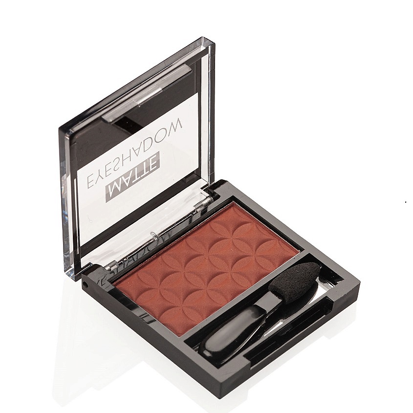 Изображение товара Матовые тени для век одинарные ярко-коричневого цвета La Rosa