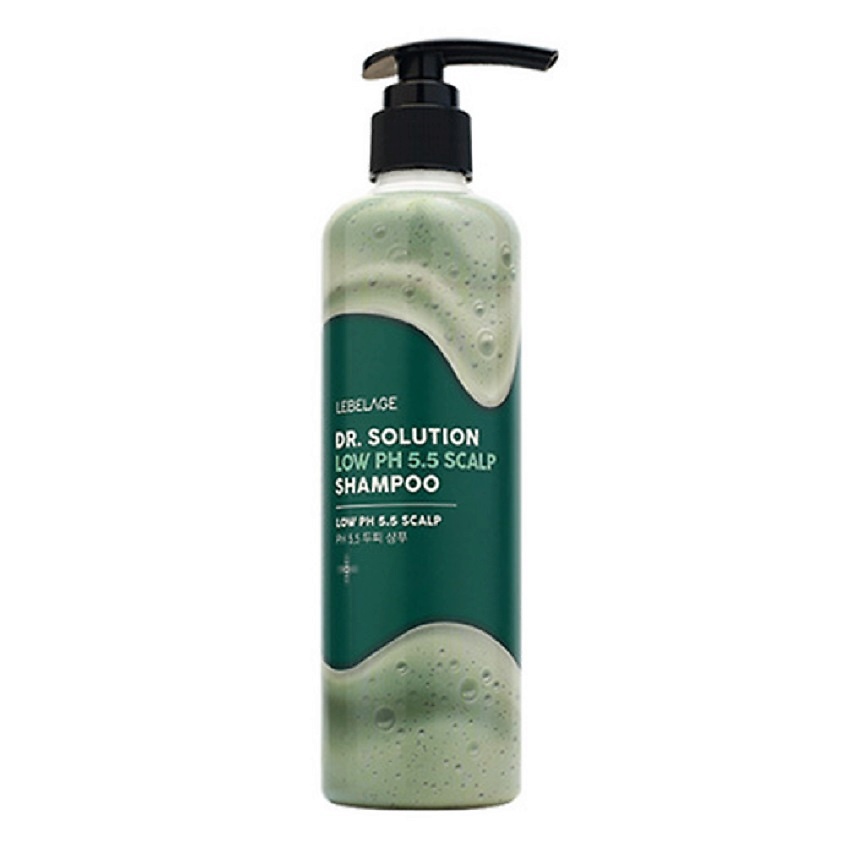 Изображение товара LEBELAGE Шампунь для кожи головы с низким содержанием pH 5.5 Dr. Solution, 300 мл