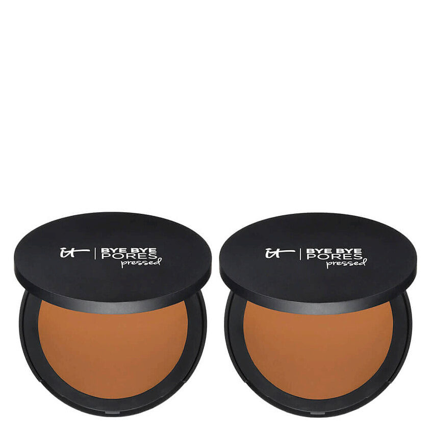 Изображение товара IT COSMETICS Набор компактных пудр Bye Bye Pores Pressed Setting Powder Duo, Tan Rich