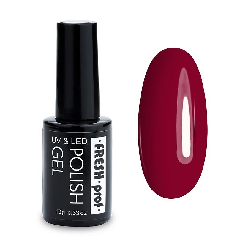 Изображение товара Гель лак для ногтей FRESH PROF Elite Red сертифицированный 8 мл