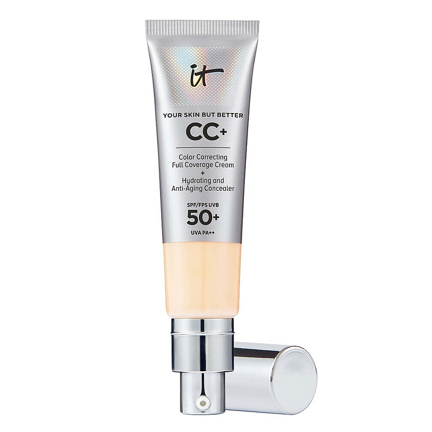 Изображение товара IT COSMETICS CC+ крем Your Skin But Better SPF50 с антивозрастным уходом, Fair Warm