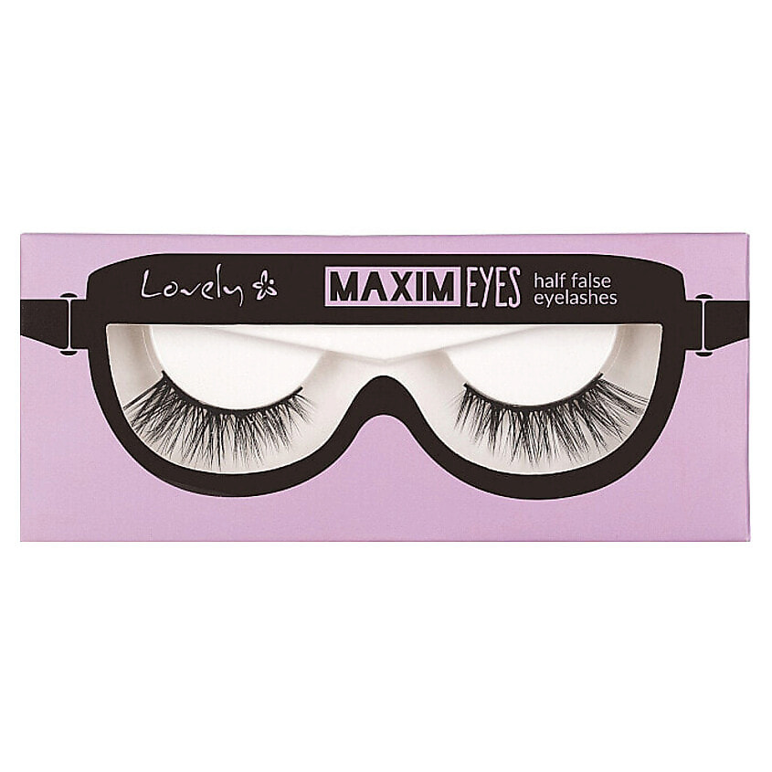 Изображение товара LOVELY Накладные ресницы Maxim Eyes Half False Eyelashes, Black