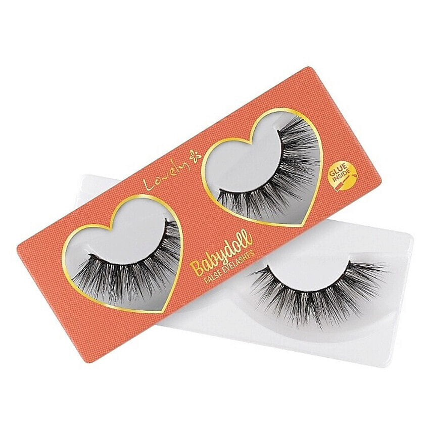 Изображение товара LOVELY Ресницы накладные Babydoll False Eyelashes, цвет: Черный, 2
