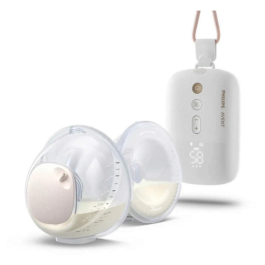 Изображение товара Портативный двойной электрический молокоотсос PHILIPS AVENT SCF532/11 с акумулятором