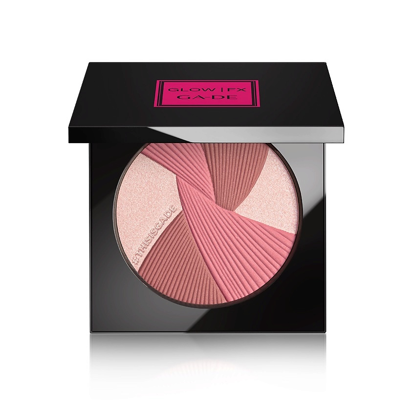 Изображение товара Гамма палетка для лица GA-DE GLOW FX № 145 Rose Twist бронзер румяна хайлайтер