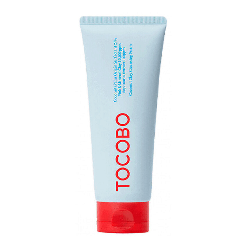 Изображение товара Пенка для умывания TOCOBO Coconut Clay Cleansing Foam 150 мл для жирной и комбинированной кожи