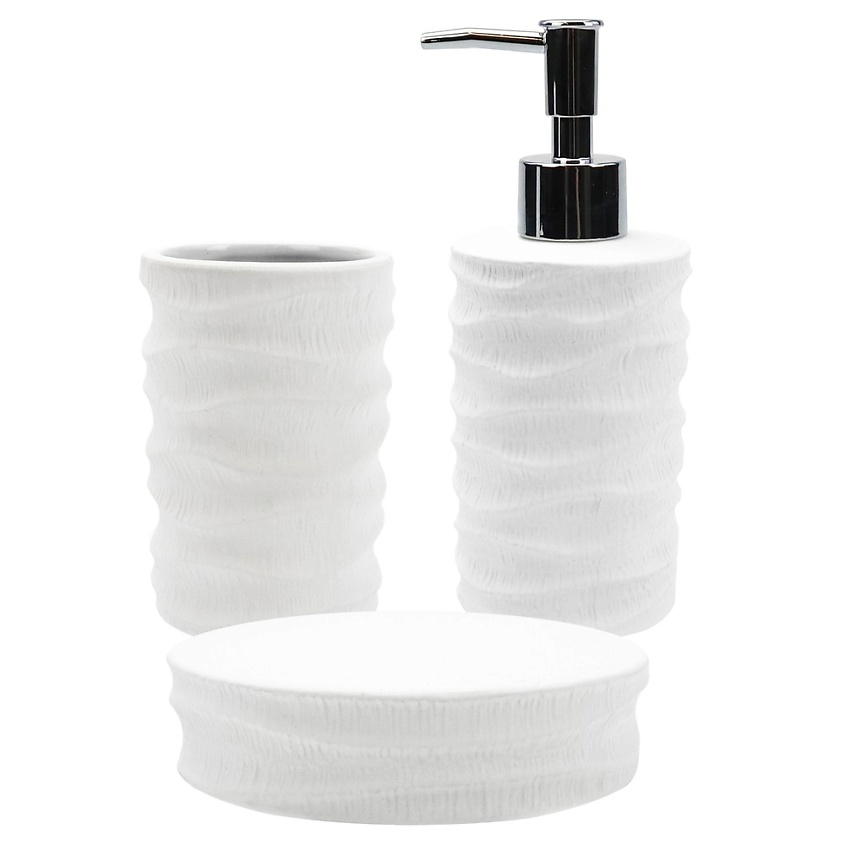 Изображение товара Набор для ванны ND PLAY New line - диспенсер, стакан, мыльница