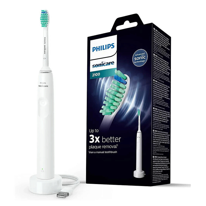 Изображение товара Электрическая зубная щетка Philips Sonicare 2100 HX3651/13 белый