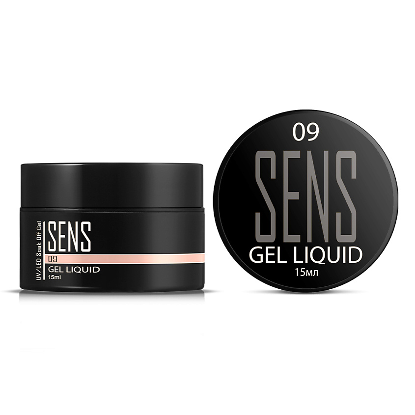 Изображение товара Жесткий гель Liquid для наращивания и моделирования ногтей 15 мл нюд