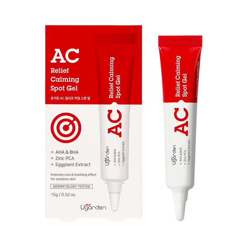 Изображение товара DERMAL Ugarden AC Relief крем точечного применения для борьбы с высыпаниями, 15 г