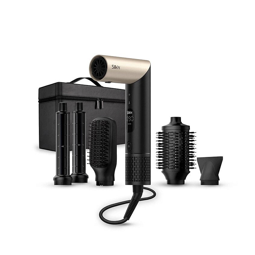 Изображение товара SILK'N Мультистайлер SilkyAir Flex 5 в 1, Черный Изображение товара SILK'N Мультистайлер SilkyAir Flex 5 в 1, Черный