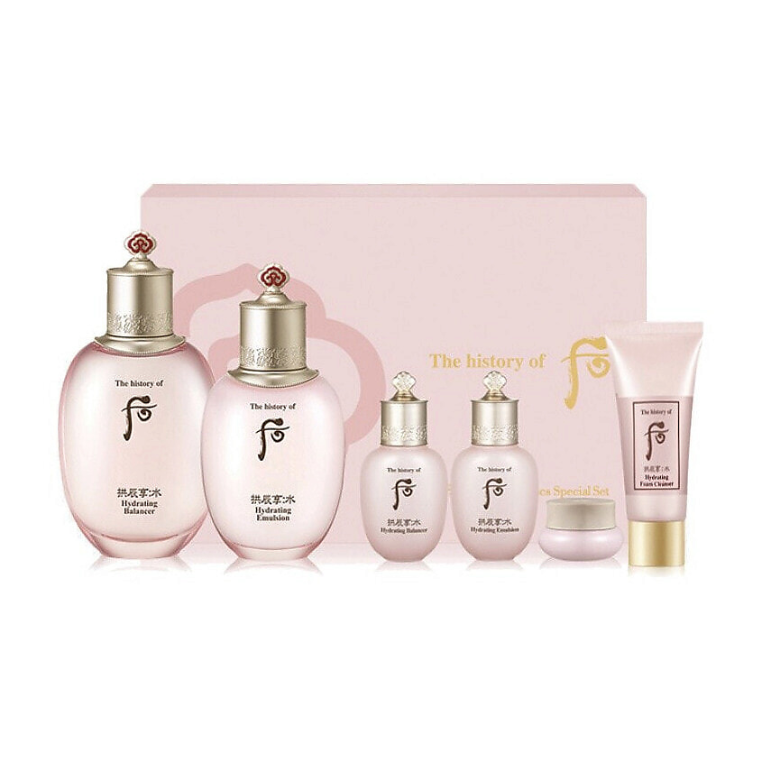 Изображение товара THE HISTORY OF WHOO Набор Gongjinhyang Soo Vital Hydrating Special Set, 6 шт.